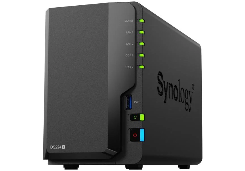 Synology NAS DiskStation DS224+ 2-bay Seagate Ironwolf 2 TB