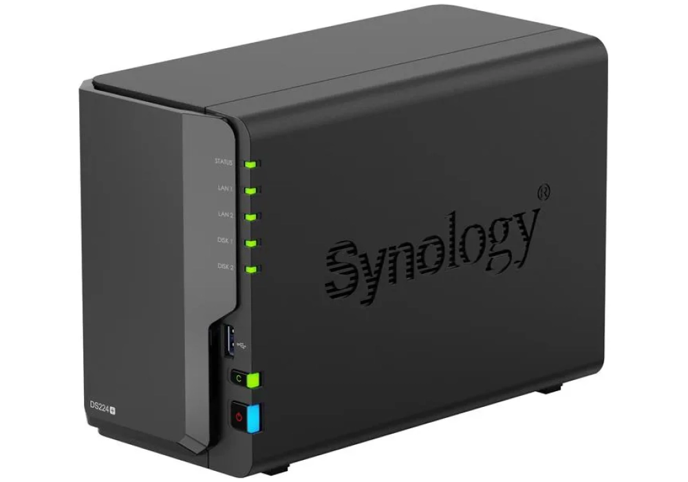 Synology NAS DiskStation DS224+ 2-bay Synology Plus HDD 16 TB