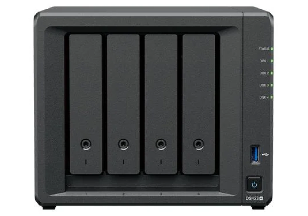 Synology NAS DiskStation DS423+ 4-bay Synology Plus HDD 24 TB