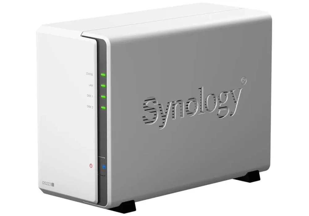Synology NAS DS223j 2-bay WD Red Plus 8 TB