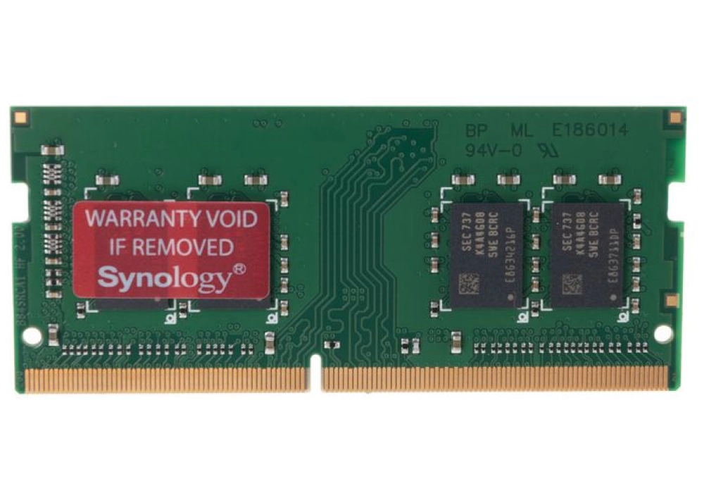 Synology RAM Extension 16GB DDR4-2666 SO-DIMM ECC (D4ECSO-2666-16G)