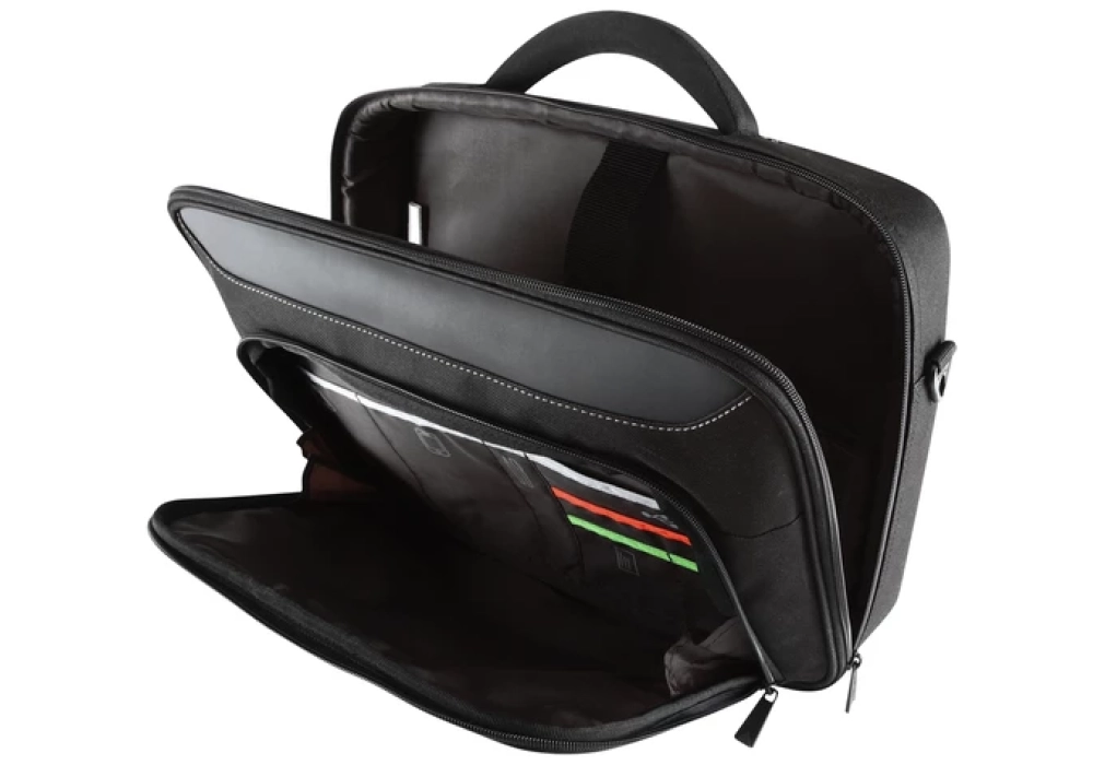 Targus Classic+ 17-18" Clamshell Laptop Bag - Black/Red