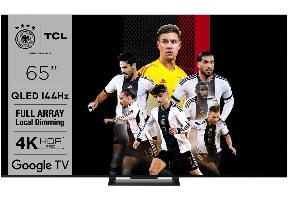 TCL TV 65T8A 65", 3840 x 2160 (Ultra HD 4K), QLED 