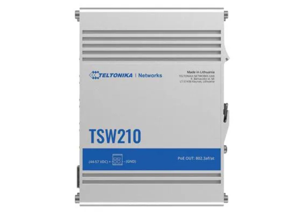 Teltonika Commutateur Rail TSW210 10 ports