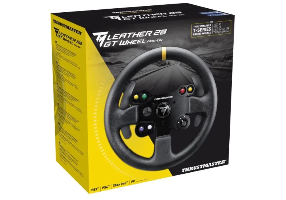 Thrustmaster Leather 28 GT Racing Wheel Add-On