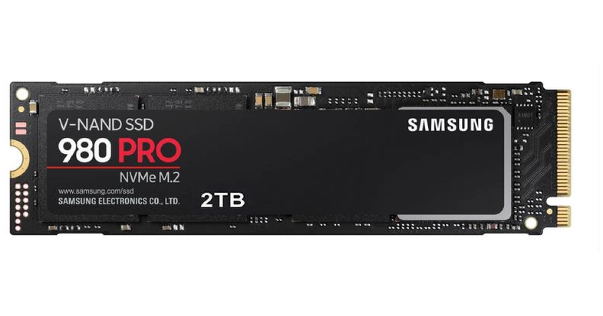 Samsung NVMe SSD 980 Pro - 2TB - MZ-V8P2T0BW 
