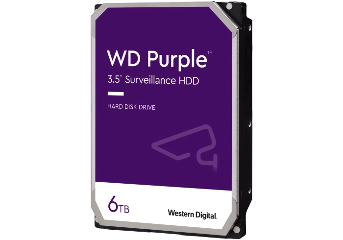 WD Purple Surveillance HDD SATA 6 Gb/s - 6.0 TB (256MB)