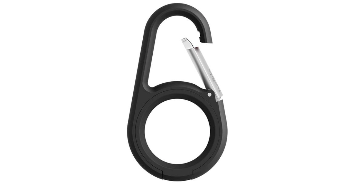 Belkin Secure Holder avec mousqueton pour Apple AirTag (Noir