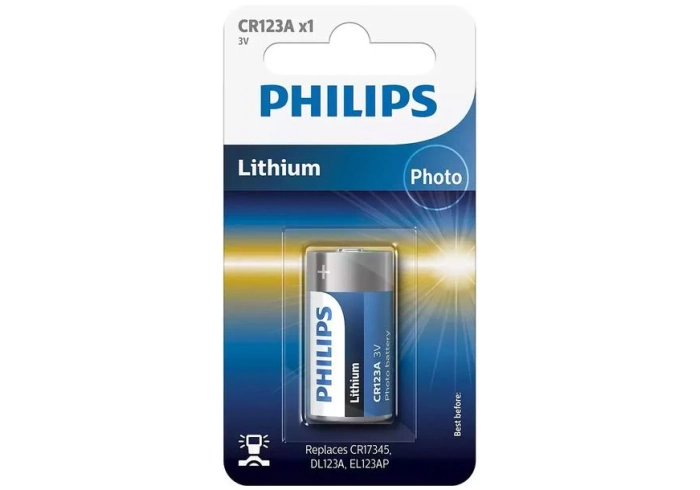 Philips Lithium CR123A 1 Pièce/s