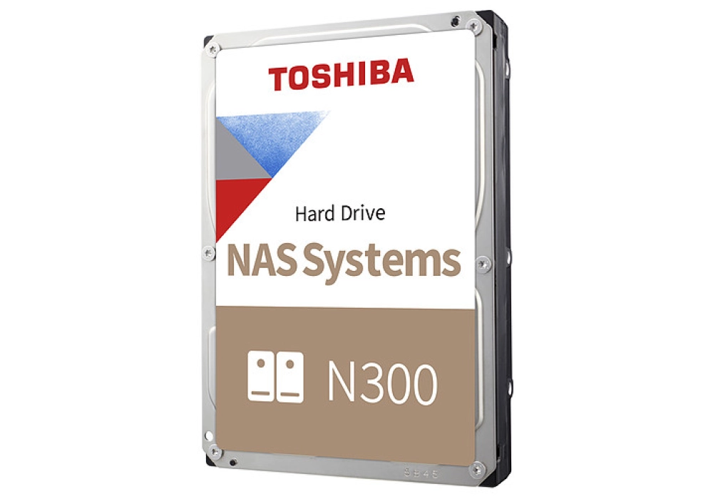 Toshiba N300 NAS Hard Drive SATA 6Gb/s (Bulk) - 12.0 TB