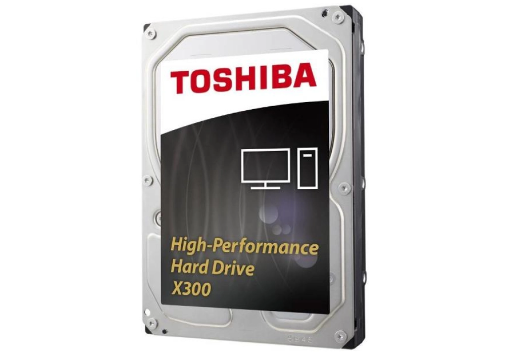 Toshiba X300 High-Performance Hard Drive SATA 6Gb/s - 10.0 TB