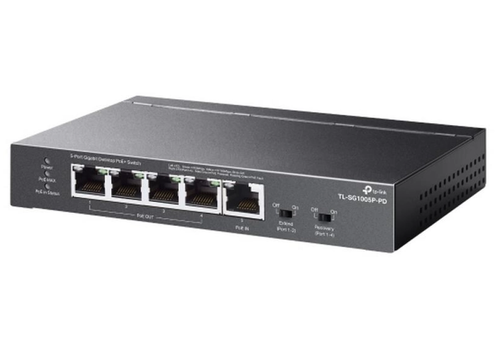 TP-Link PoE+ Switch TL-SG1005P-PD 5 ports