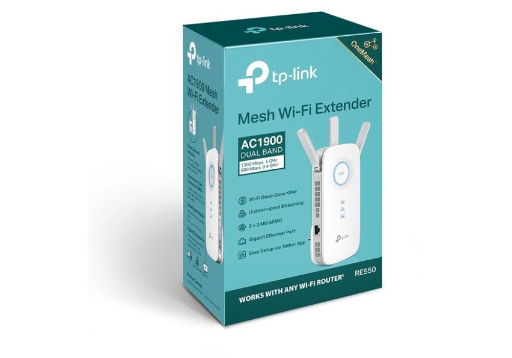 TP-Link Range Extender WiFi-Mesh RE550