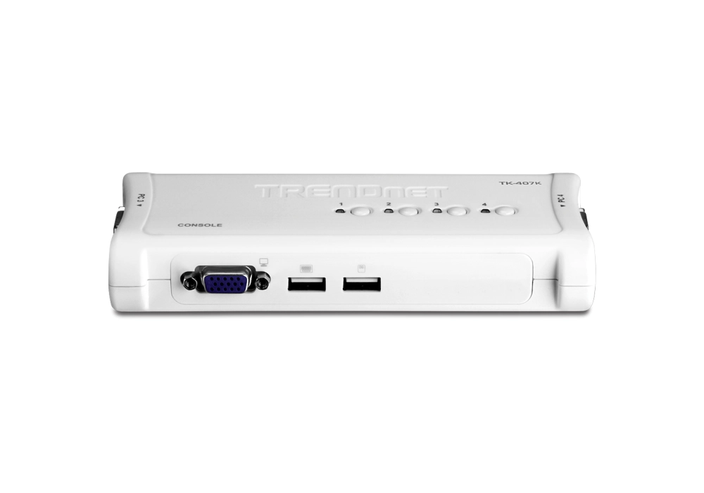 TrendNet TRENDnet KVM 4-Port USB Switch Kit