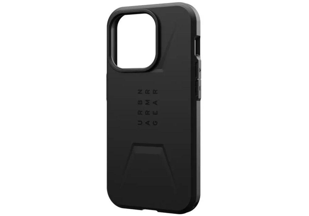 UAG Coque arrière Civilian Case iPhone 15 Pro Black