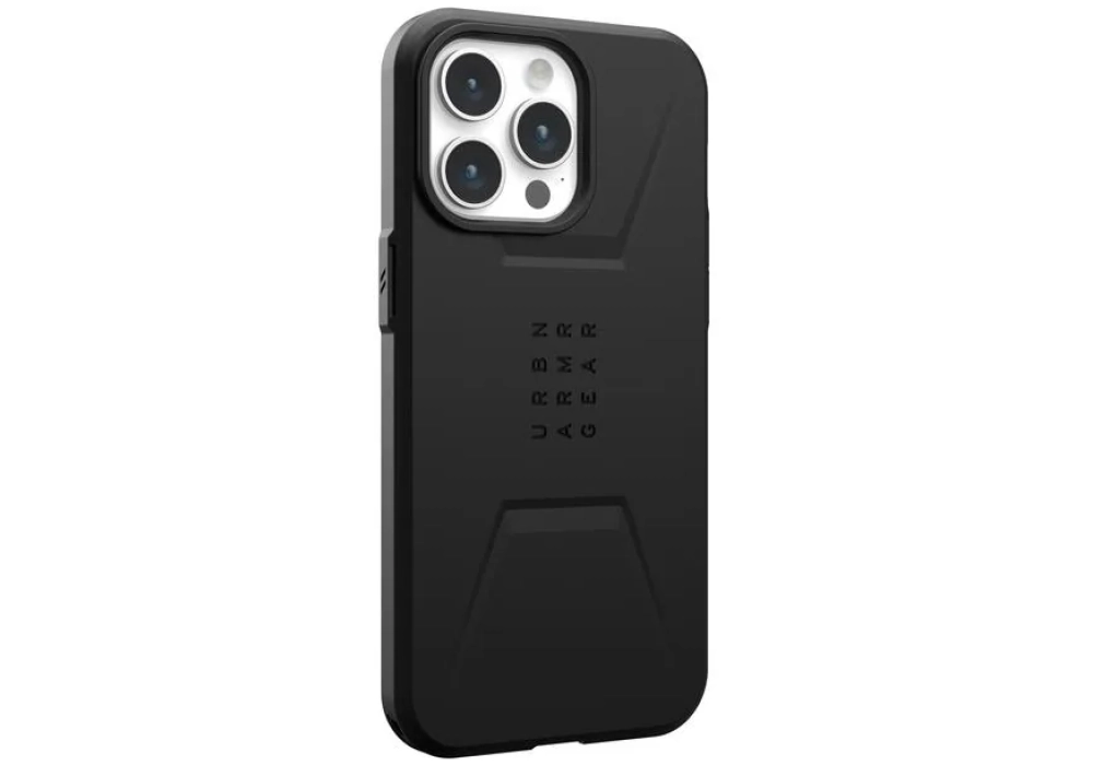 UAG Coque arrière Civilian Case iPhone 15 Pro Max Black