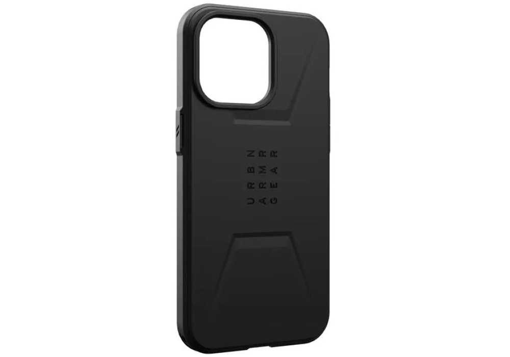 UAG Coque arrière Civilian Case iPhone 15 Pro Max Black