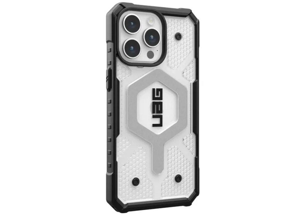 UAG Coque arrière Pathfinder iPhone 15 Pro Max Ice