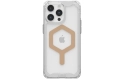 UAG Coque arrière Plyo MagSafe Apple iPhone 15 Pro Max Ice/Gold
