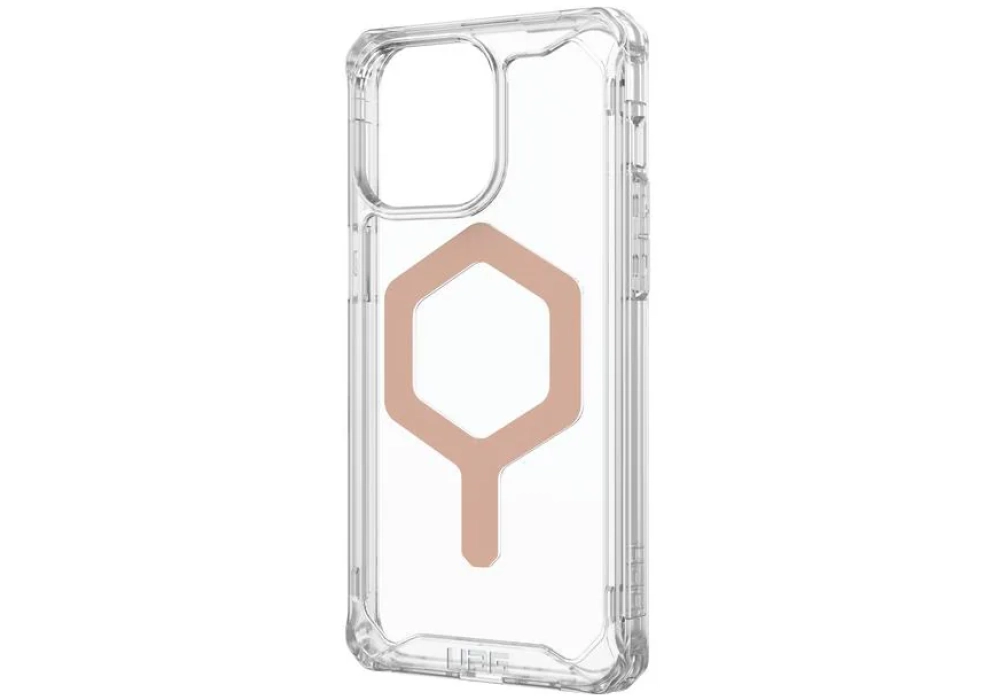 UAG Coque arrière Plyo MagSafe Apple iPhone 15 Pro Max Ice/Rose