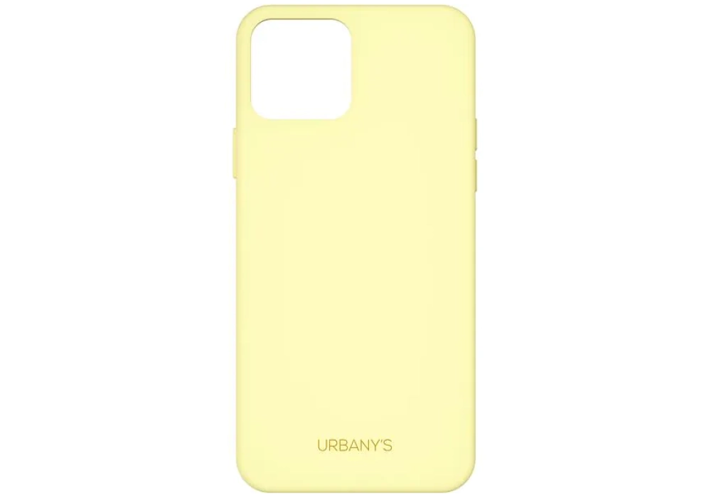Urbany's Coque arrière Silicone iPhone 14 Plus (Bitter Lemon)