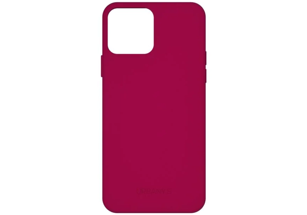 Urbany's Coque arrière Silicone iPhone 14 Pro (Red Wine)