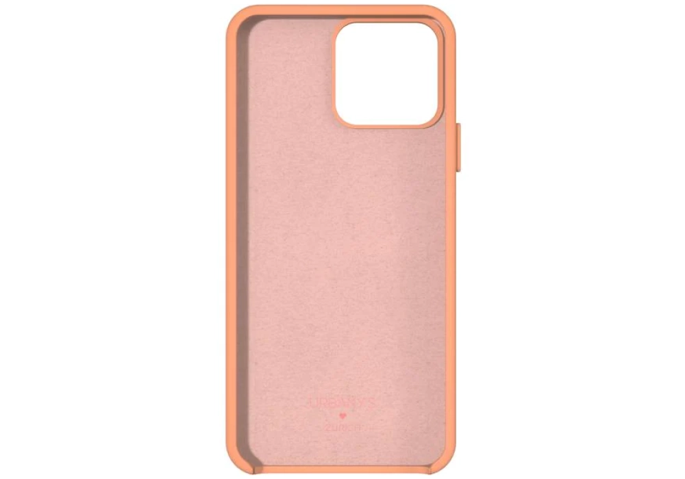 Urbany's Coque arrière Silicone iPhone 14 Pro Max (Sweet Peach)