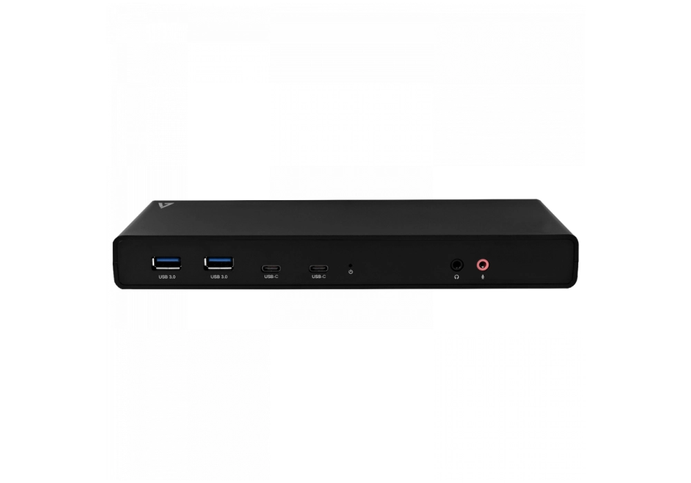 V7 Dual Universal Docking Station with USB-C Power Delivery