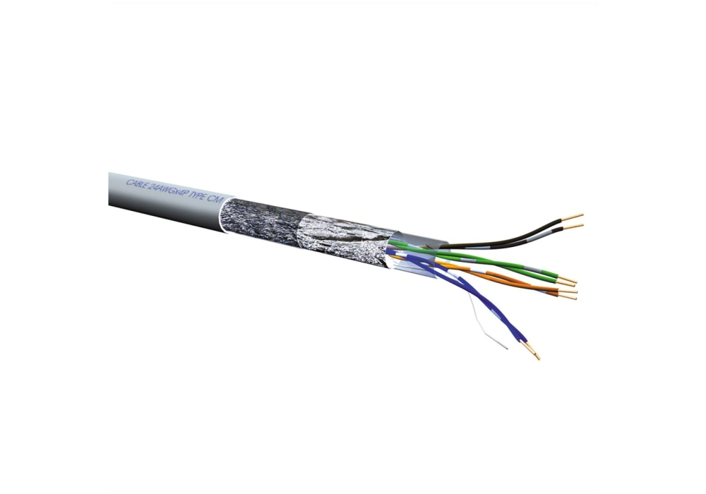 Value Network Cable Cat 5e S/FTP (Grey) - 100.0 m