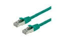 Value Network Cable Cat.6 (Classe E) S/FTP LSOH, vert, 1,0 m