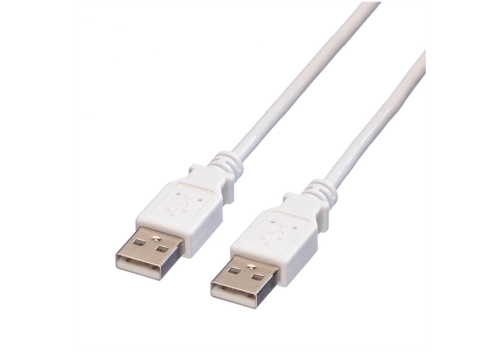 Value USB 2.0 A/A (M/M) Cable - 1.8 m