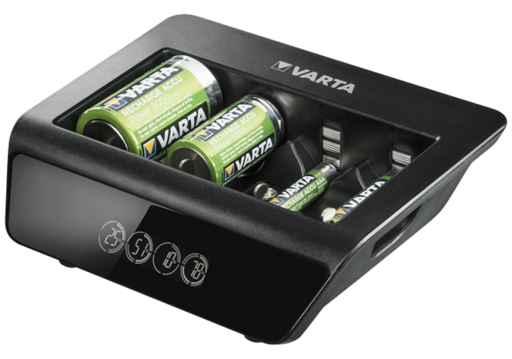Chargeur VARTA LCD Multi Charger 8 piles rechargeables AA et AAA
