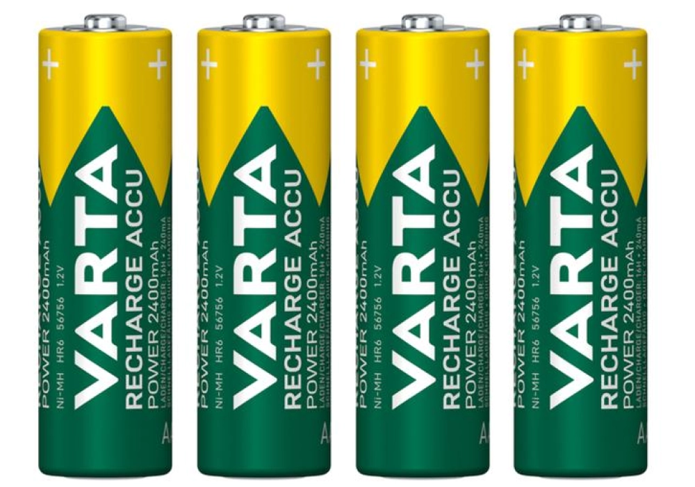 Varta Recharge Accu Power 4x AA 2400 mAh