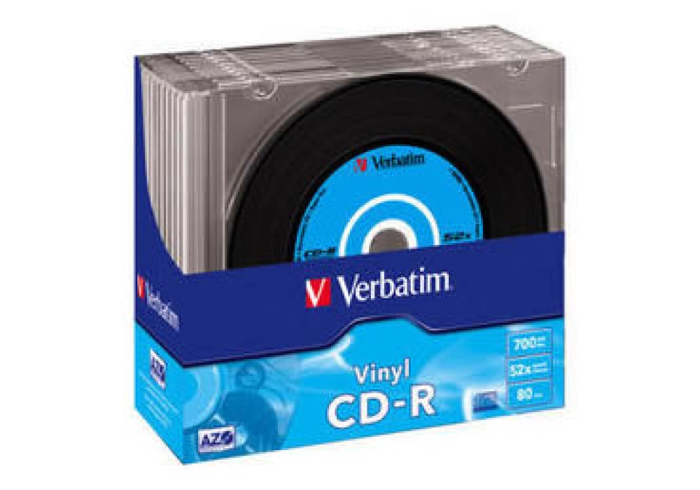 Verbatim CD-R 700 MB 52x AZO - Pack of 10