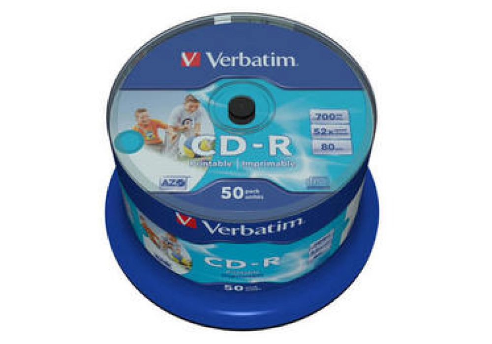 Verbatim CD-R 700 MB 52x AZO - Spindle of 50