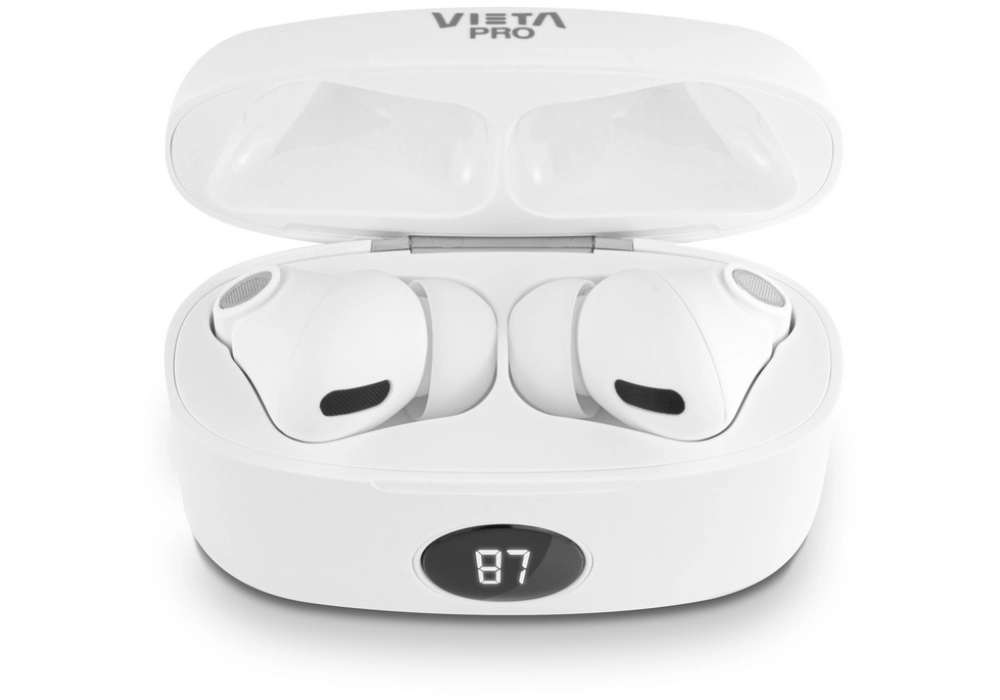 Vieta Fade ANC True Wireless Headphones - Blanc