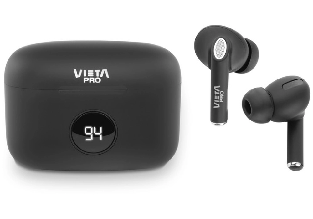 Vieta Fade ANC True Wireless Headphones - Noir