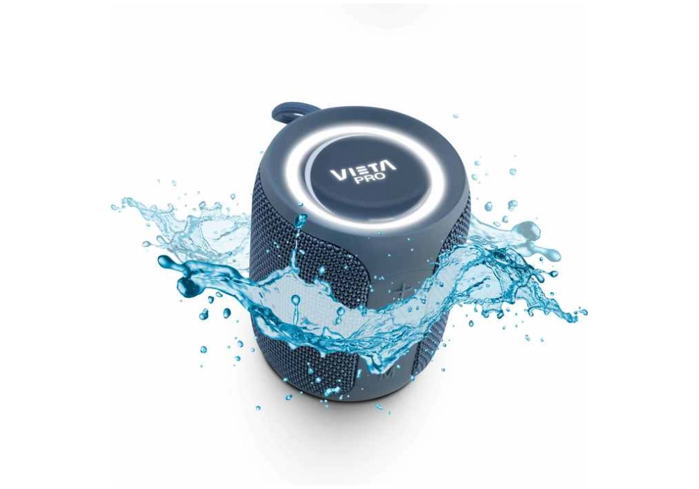 Vieta Groove Bluetooth Speaker - Bleu