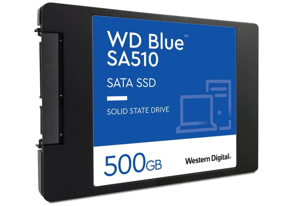 WD Blue SA510 2.5" SATA SSD -  500GB