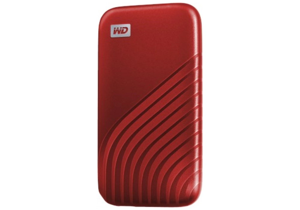 WD My Passport SSD - 2 TB Red