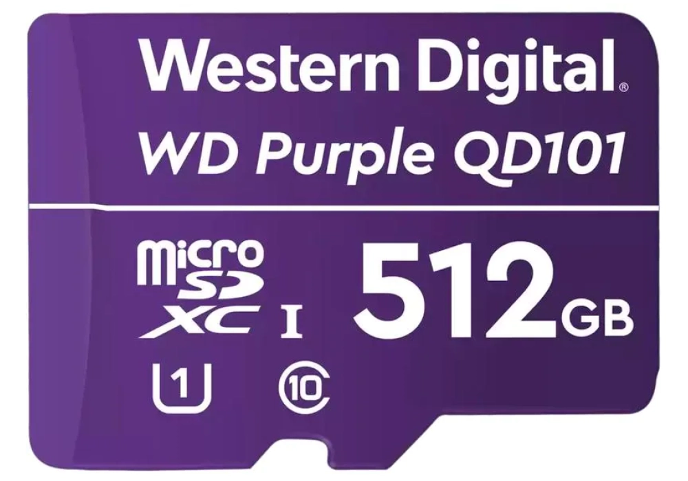 WD Purple SC QD101 Ultra Endurance microSD - 512 GB