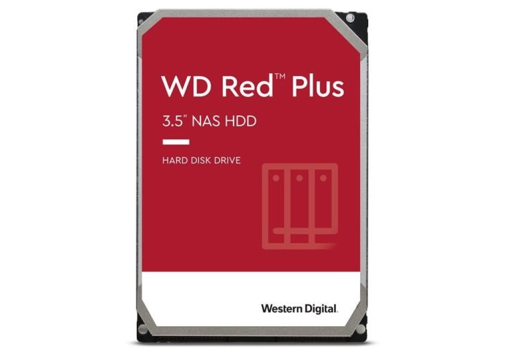 WD Red Plus NAS Hard Drive SATA 6 Gb/s - 256MB Cache - 4.0 TB 