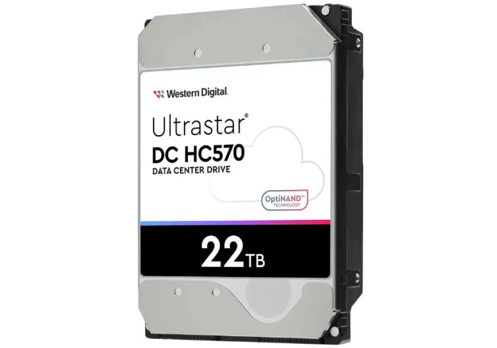 WD Ultrastar DC HC570 SATA (WUH722222ALE6L4) - 22.0 TB