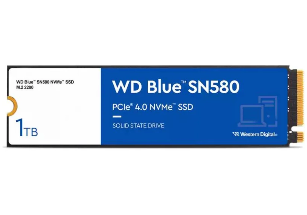 Western Digital SSD WD Blue SN580 M.2 2280 NVMe - 1TB