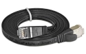 Wirewin CAT6 Shielded Slim Network Cable (Black) - 0.25 m 
