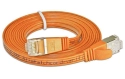 Wirewin CAT6 Shielded Slim Network Cable (Orange) - 0.75 m 