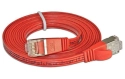 Wirewin CAT6 Shielded Slim Network Cable (Red) - 0.75 m 