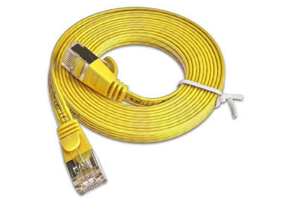 Wirewin CAT6 Shielded Slim Network Cable (Yellow) - 5.0 m 