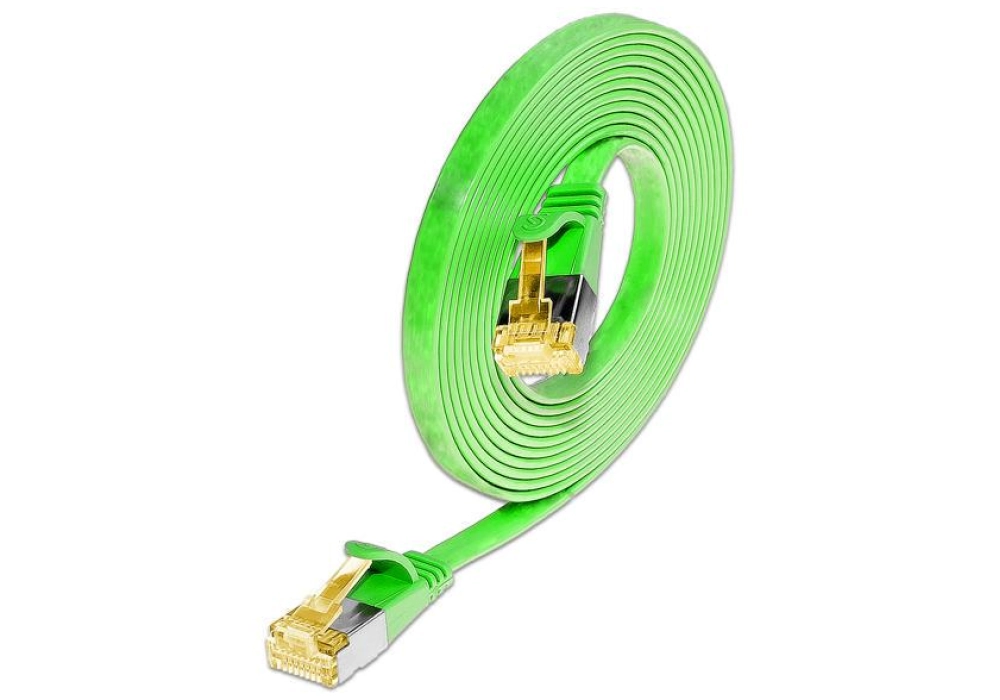 Wirewin CAT6a U/FTP Slim Network Cable (Green) - 0.25 m 