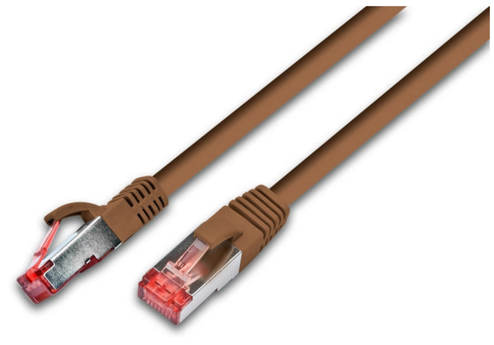 Wirewin Network Cable Cat 6 SFTP (Brown) - 1.0 m